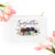 Floral Cosmetic Bag #3 - Personalized Cosmetic Bag, Floral Makeup Bag, Bridesmaids Gift, Bridal Party Gift, Bridesmaid Cosmetic Makeup Bag