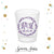Monogram Wreath - Frosted Shot Glass #21F