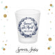 Wreath - Frosted Shot Glass #26F