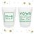 Vows Are Done - 12oz or 16oz Frosted Unbreakable Plastic Cup #35