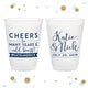 Cheers to Many Years - 12oz or 16oz Frosted Unbreakable Plastic Cup #52