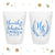 Monogram Crest - 12oz or 16oz Frosted Unbreakable Plastic Cup #7