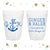 Nautical Wedding - 12oz or 16oz Frosted Unbreakable Plastic Cup #15