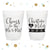 Cheers to the Mr & Mrs - 12oz or 16oz Frosted Unbreakable Plastic Cup #28