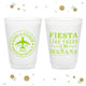 Fiesta Like There is No Manana - 12oz or 16oz Frosted Unbreakable Plastic Cup #84