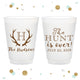 The Hunt is Over - 12oz or 16oz Frosted Unbreakable Plastic Cup #111