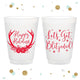 Let's Get Blitzened - 12oz or 16oz Frosted Unbreakable Plastic Cup #9