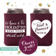 Heart - Bottom-Printed Wedding Can Cooler #20B