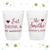 Eat Drink and Be Married - 12oz or 16oz Frosted Unbreakable Plastic Cup #66