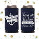 Love Anchors the Soul - Tall Boy 16oz Wedding Can Cooler #3