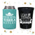 Wedding Can Cooler & Cup Package #116 - Mas Cerveza Por Favor - Custom - Wedding Drink Favor Combo Pack, Beer Cup, Stadium Cup Favor