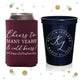 Wedding Can Cooler & Cup Package #138 - Cheers to Many Years