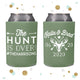 Wedding Can Cooler #133R - The Hunt is Over