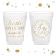Let The Adventure Begin - 12oz or 16oz Frosted Unbreakable Plastic Cup #137