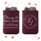 Cheers to Many Years - Wedding Can Cooler #138R