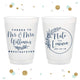 Cheers to The Mr and Mrs - 12oz or 16oz Frosted Unbreakable Plastic Cup #140