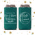 Cheers to The Mr and Mrs - Tall Boy 16oz Wedding Can Cooler #140T - Custom - Bridal Wedding Favors, Wedding Favors, Tall Can, Wedding Favor