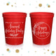 Happy Holidays - Family Party - Holiday Stadium Cups #10