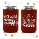 Nice Until Proven Naughty - Holiday Can Cooler #14R