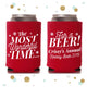 The Most Wonderful Time For A Beer - Holiday Can Cooler #1R