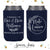 Neoprene Wedding Can Cooler #140N - Cheers to The Mr and Mrs