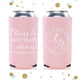 Cheers to Many Years - Slim 12oz Wedding Can Cooler #138S