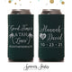 Slim 12oz Wedding Can Cooler #80S - Good Times and Tan Lines