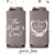 Slim 12oz Wedding Can Cooler #71S - The Hunt is Over