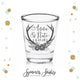 Antlers and Roses - Shot Glass #1C
