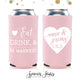 Eat, Drink & Be Married - Slim 12oz Wedding Can Cooler #67S