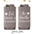 Slim 12oz Wedding Can Cooler #66S - Eat, Drink & Be Married