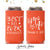 Slim 12oz Wedding Can Cooler #69S - Best Day Ever 