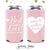 Slim 12oz Wedding Can Cooler #41S - Best Day Ever