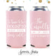 Slim 12oz Wedding Can Cooler #38S - To Have and To Hold
