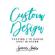 Custom Frosted 1.75oz Shot Glass - Your Custom Design