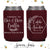 Neoprene Wedding Can Cooler #149N - Cheers to The Mr and Mrs