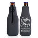 Custom Collapsible Foam Zippered Can Cooler - Your Custom Design