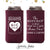Slim 12oz Wedding Can Cooler #33S - The Hitchin' is Done