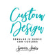 Custom Regular 12oz Wedding Can Cooler - Your Custom Design