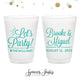 Let's Party - 8oz or 10oz Frosted Unbreakable Plastic Cup #150