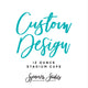 Custom 12oz Wedding Stadium Cups - Your Custom Design