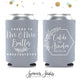 Cheers to The Mr and Mrs - Wedding Can Cooler #149R
