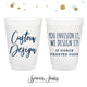 Custom 12oz Frosted Unbreakable Plastic Cup - Your Custom Design