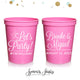Let's Party - Wedding Stadium Cups #150