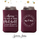 Cheers to The Mr and Mrs - Wedding Can Cooler #168R