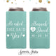 He Asked... She Said Yes - Slim 12oz Wedding Can Cooler #55S