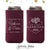 Slim 12oz Wedding Can Cooler #174S - Cheers to The Mr and Mrs