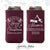 We Wish You A Merry Christmas - Slim 12oz Wedding Can Cooler #16S