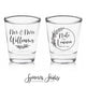 Double-Sided Shot Glass #140 - Mr & Mrs