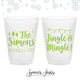 Frosted Unbreakable Plastic Cup #21 - 12oz or 16oz - Jingle and Mingle